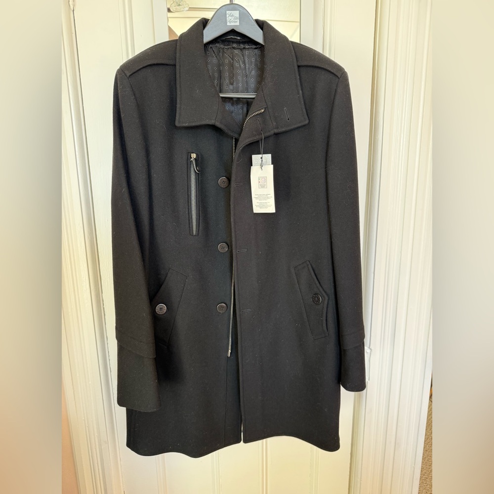 PURA LANA ITALY-Vergine Wool Men’s Coat